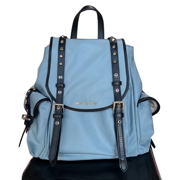 Michael Kors Handbags - MICHAEL KORS blue studded backpack bag
